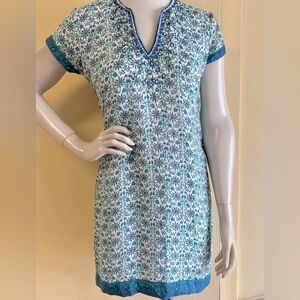 bella tu beaded neckline dress